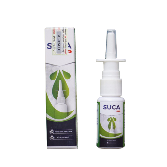 Xịt hỗ trợ thông mũi Suca Spray 1